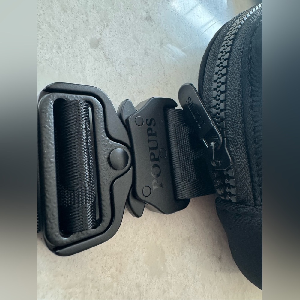 Black Popus Belt Bag OS - Picture 5 of 9